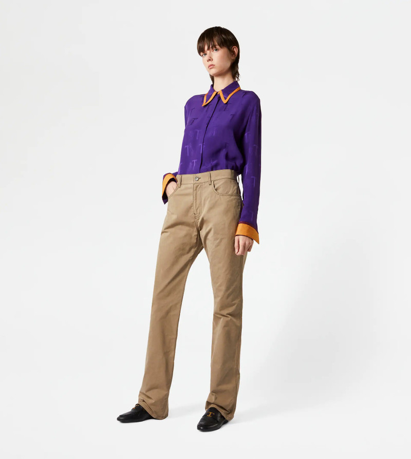 Tod's TROUSERS - BEIGE outlook
