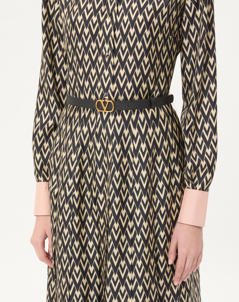 Valentino VLOGO SIGNATURE BELT IN SHINY CALFSKIN 20 MM outlook