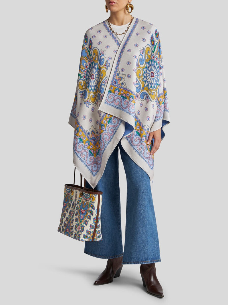 Etro CAPE WITH DAISIES outlook