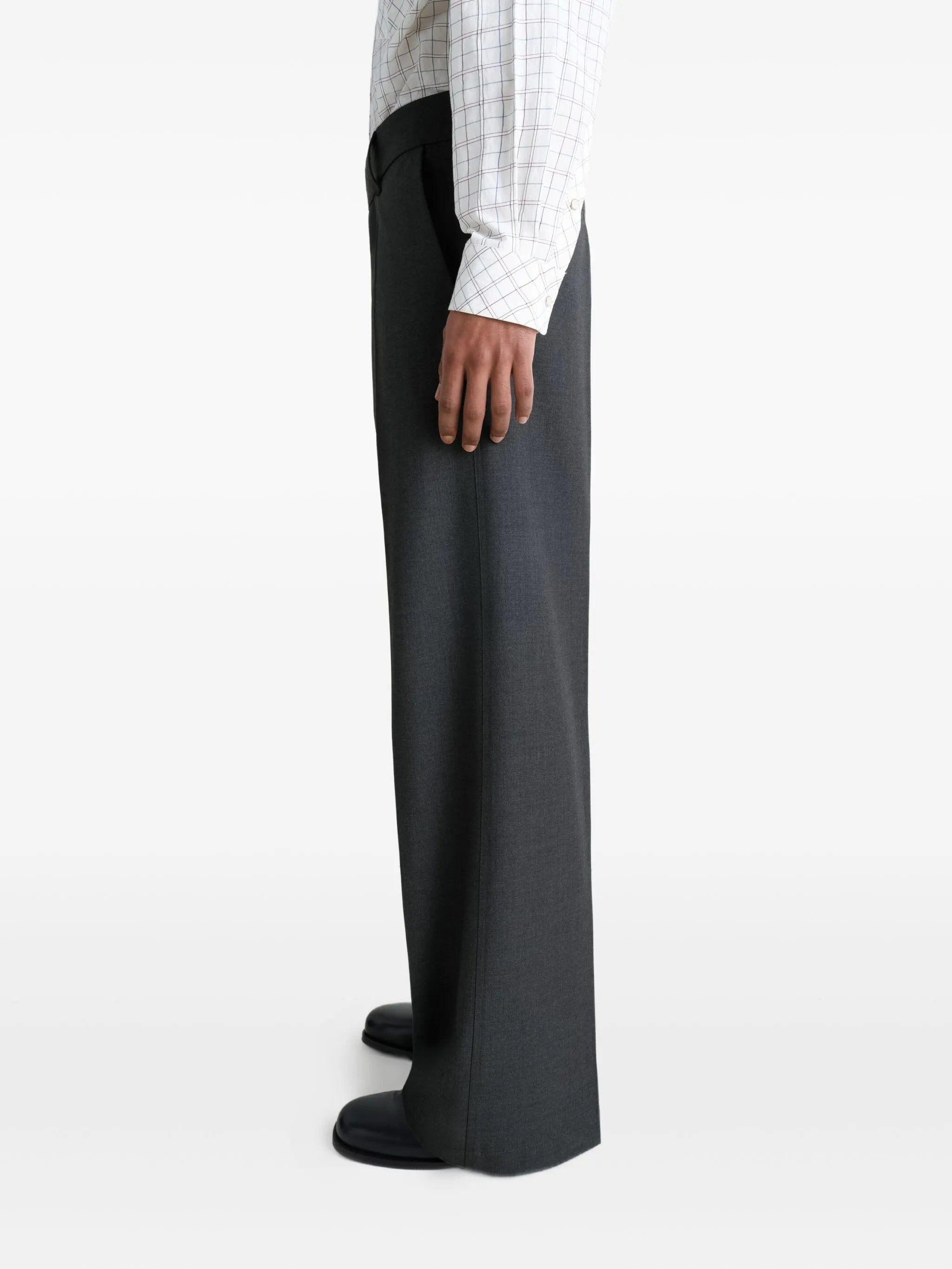 Lemaire Pleated Twill Trousers - 2