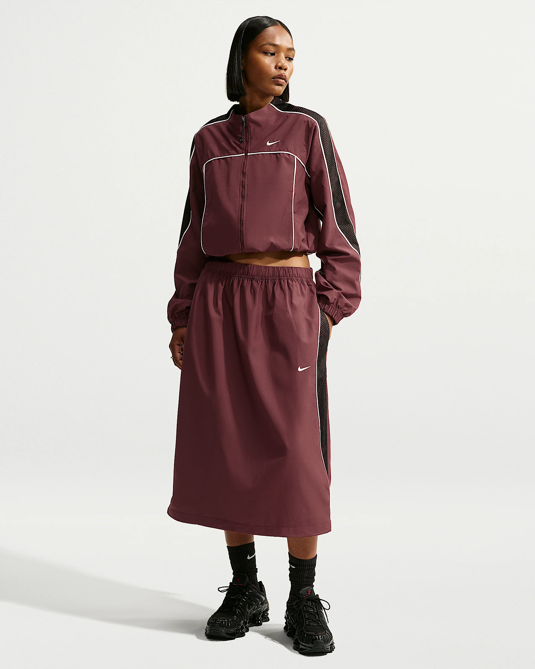 Nike Sportswear Women's Loose Parachute Midi Skirt - 1