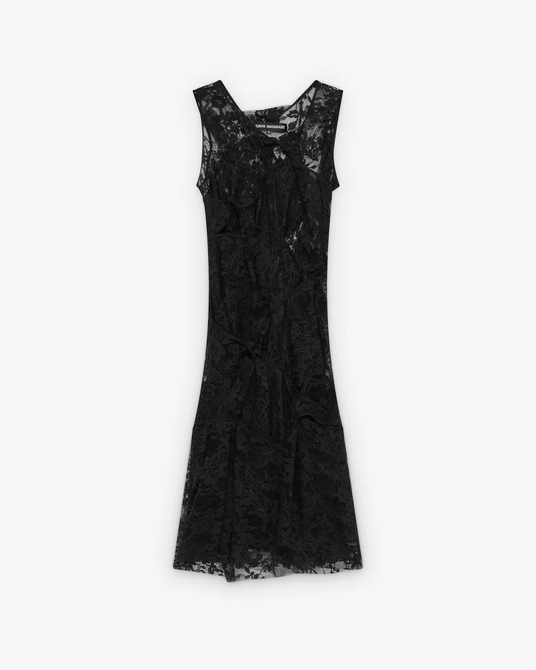 Nylon Hard Tulle x Nylon Stock Dress - 1