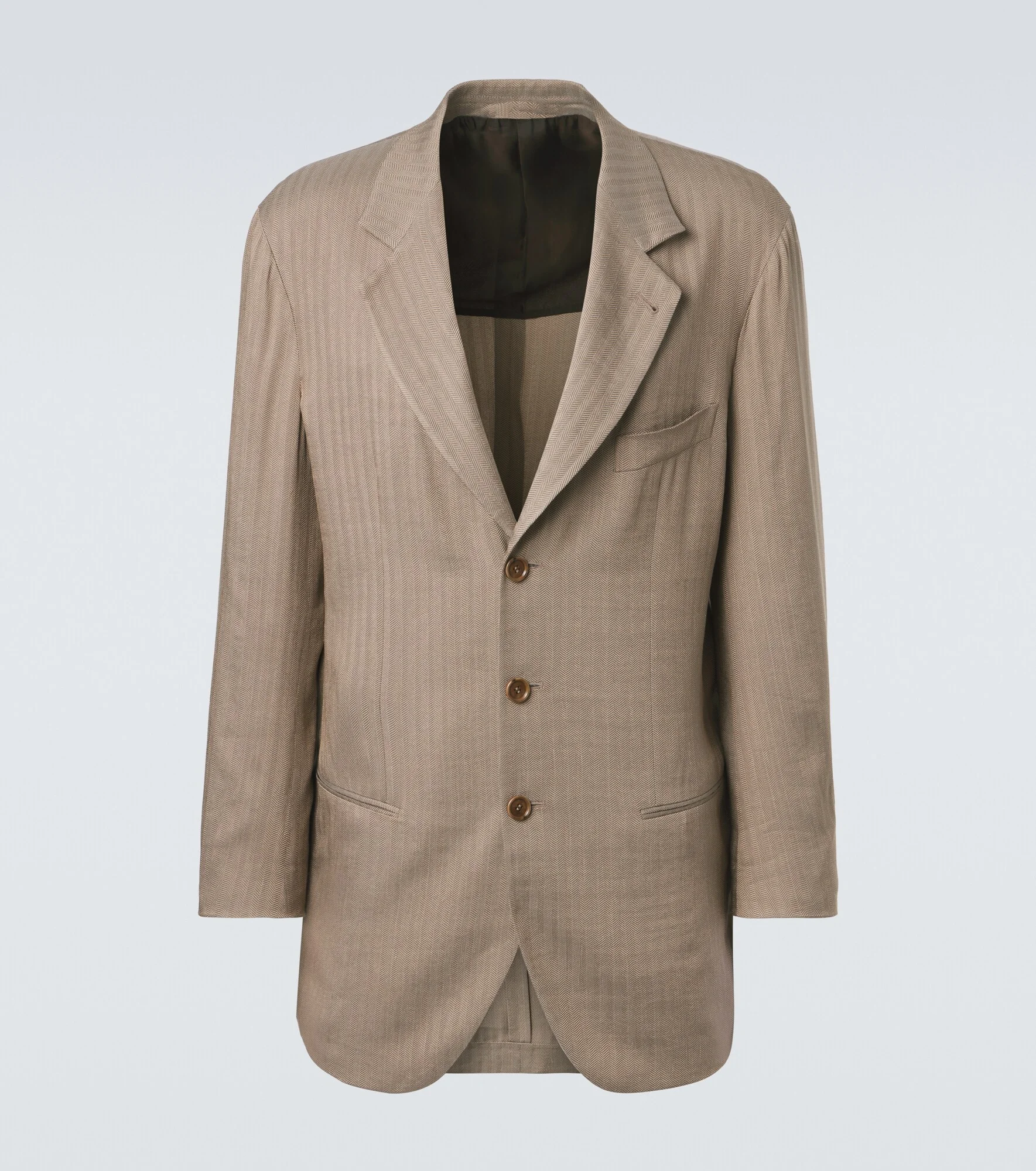 Archivio herringbone blazer - 1