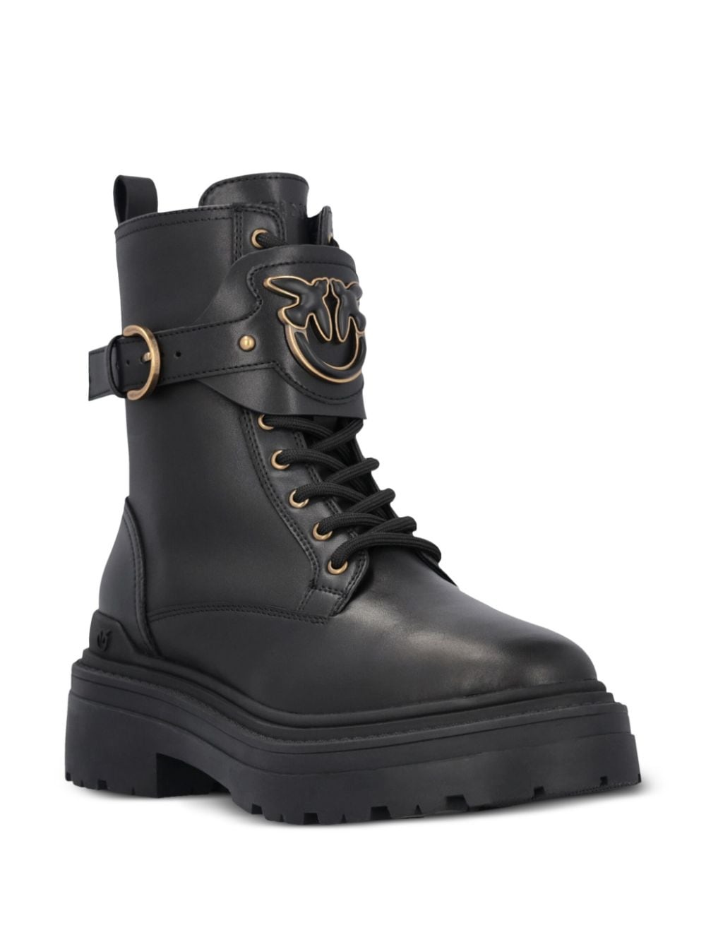 Mia leather combat boots - 2