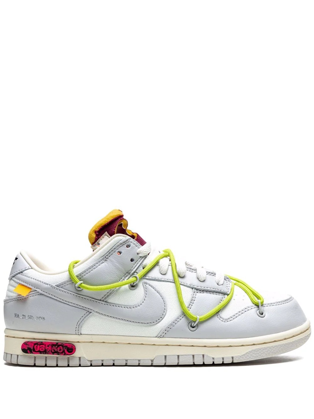 x Off-White Dunk Low "Lot 08" sneakers - 1