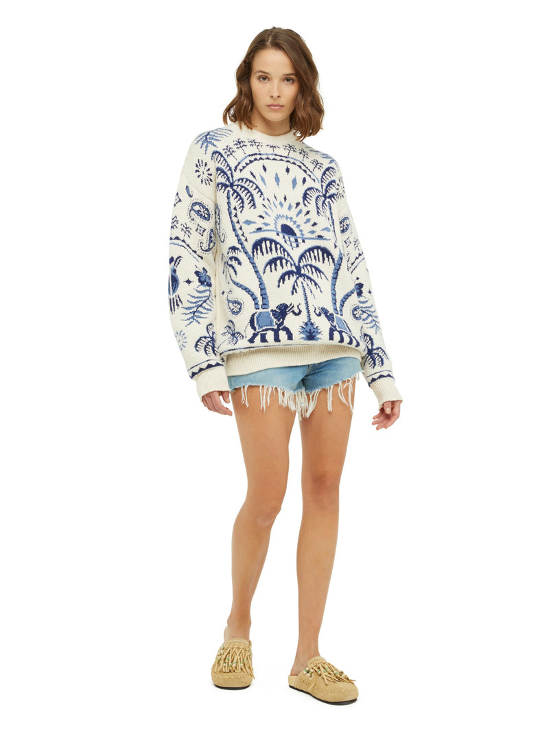 Lush Of Nature Foulard Sweater 4