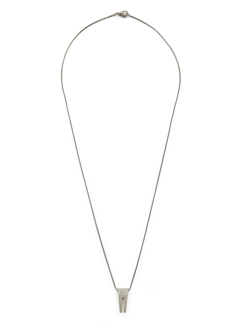 Silver Porterville Mini Open Trunk Charm Necklace 1