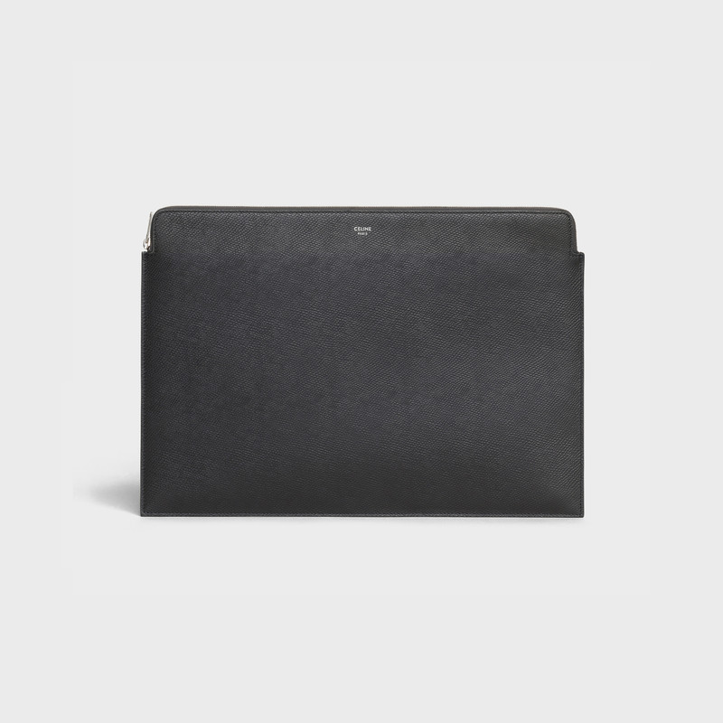 DOCUMENT HOLDER IN GRAINED CALFSKIN 1