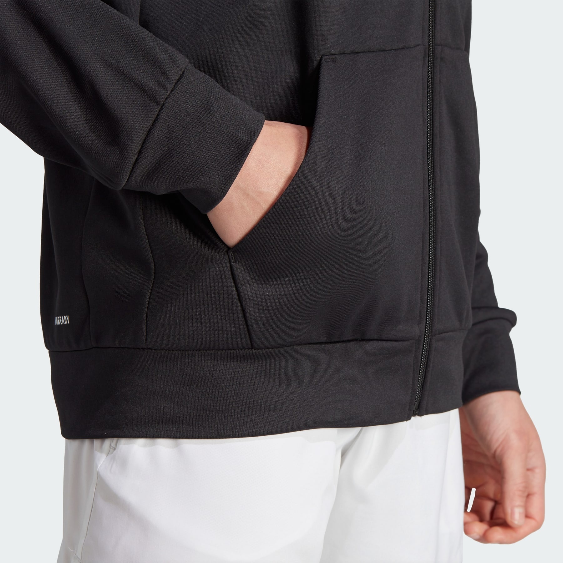 adidas Game and Go Small Logo Training Full-Zip Hoodie | REVERSIBLE