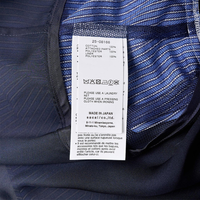 sacai Poplin X Satin Shirt outlook