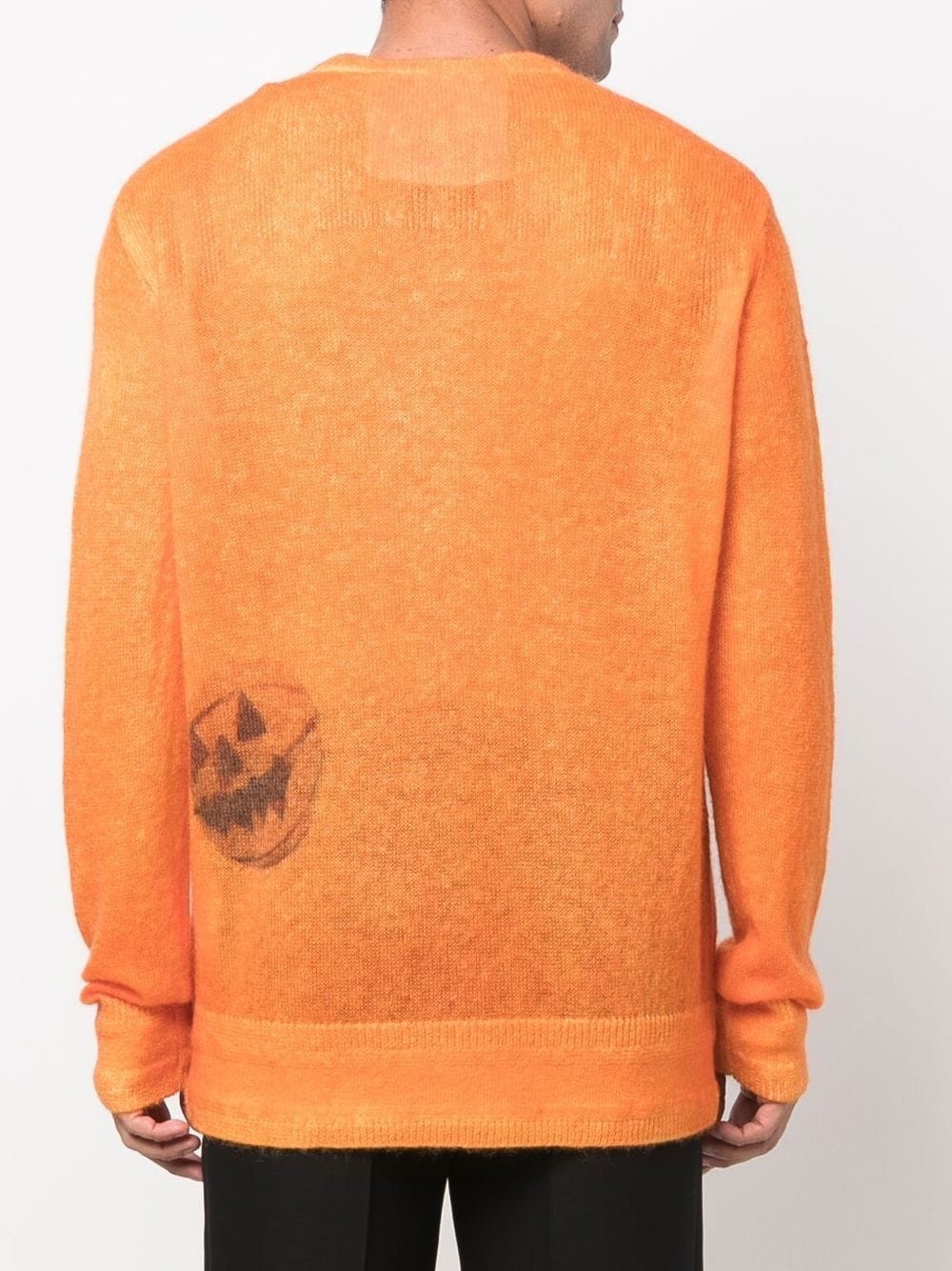 Ceramics-print crew-neck jumper - 4