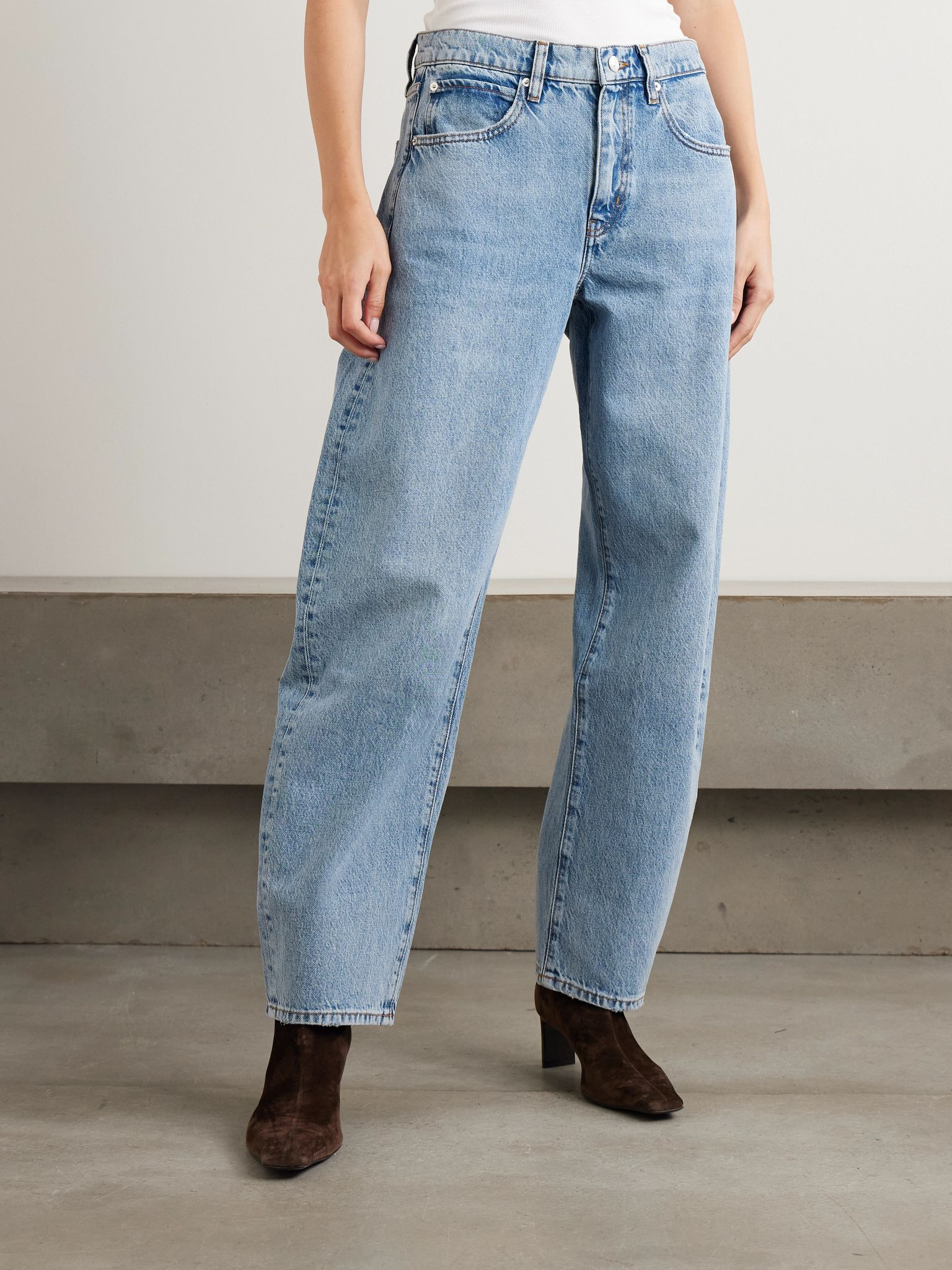 Low Slung Barrel boyfriend jeans Light denim - 3