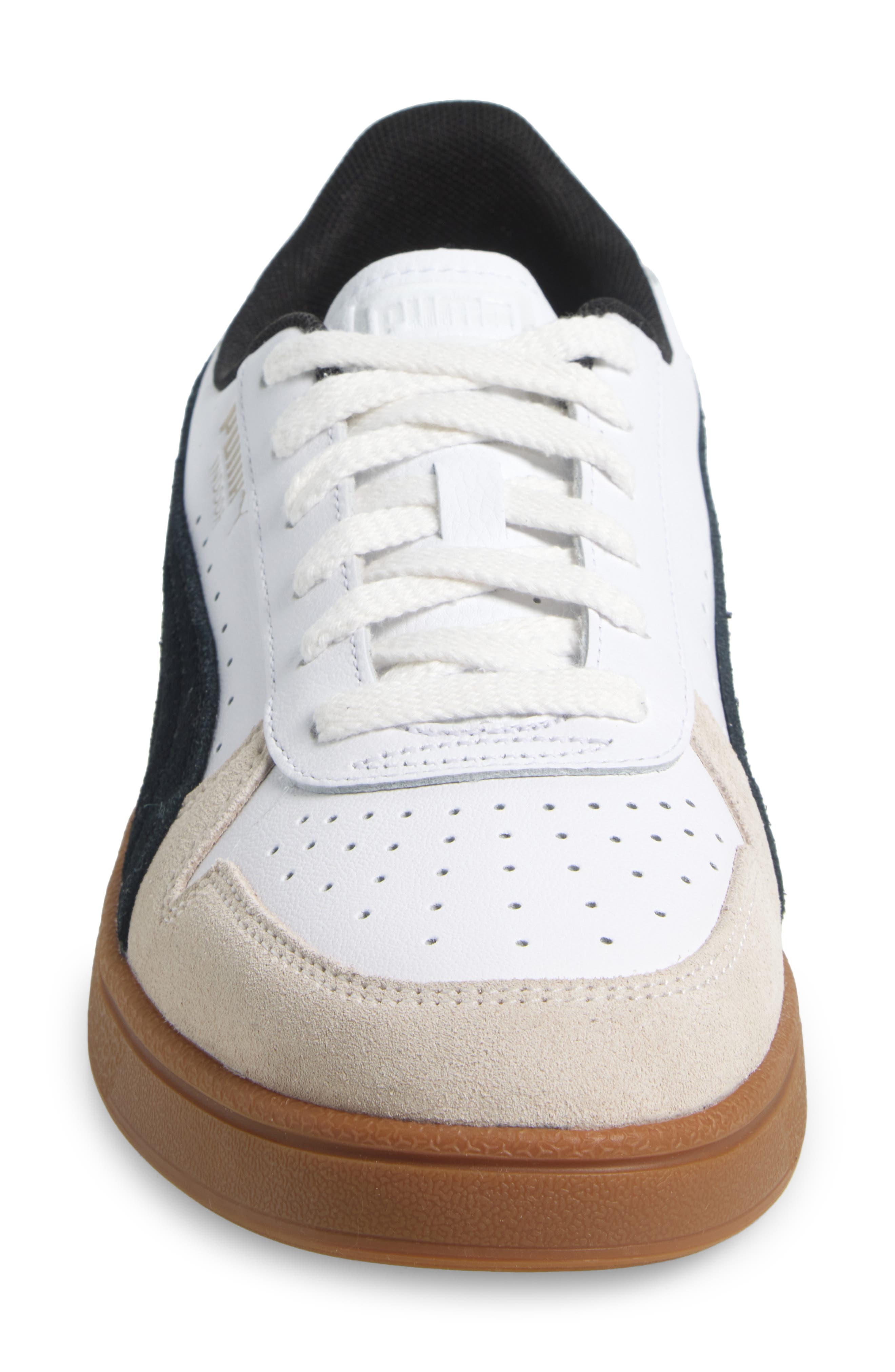 PUMA Indoor Sneaker in Puma White-Puma Black-Gum at Nordstrom - 4