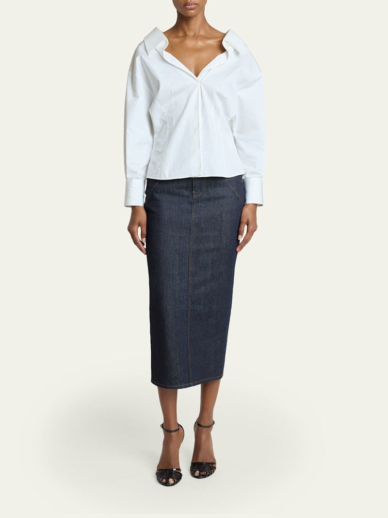 Givenchy Open Cotton Shirt outlook