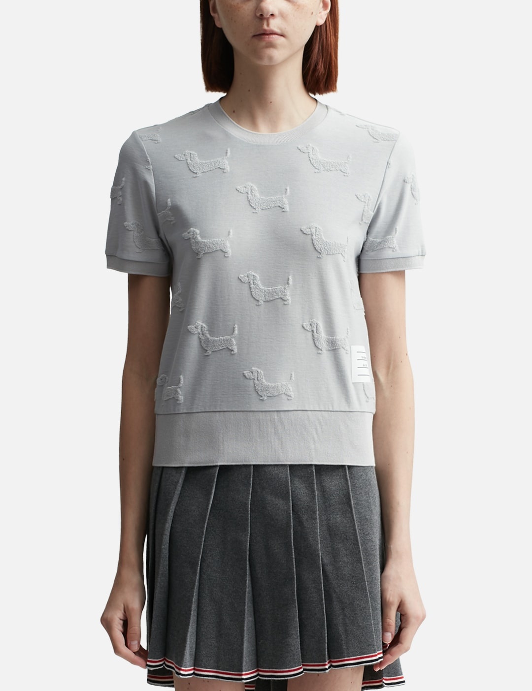 TERRY JACQUARD HECTOR T-SHIRT - 1