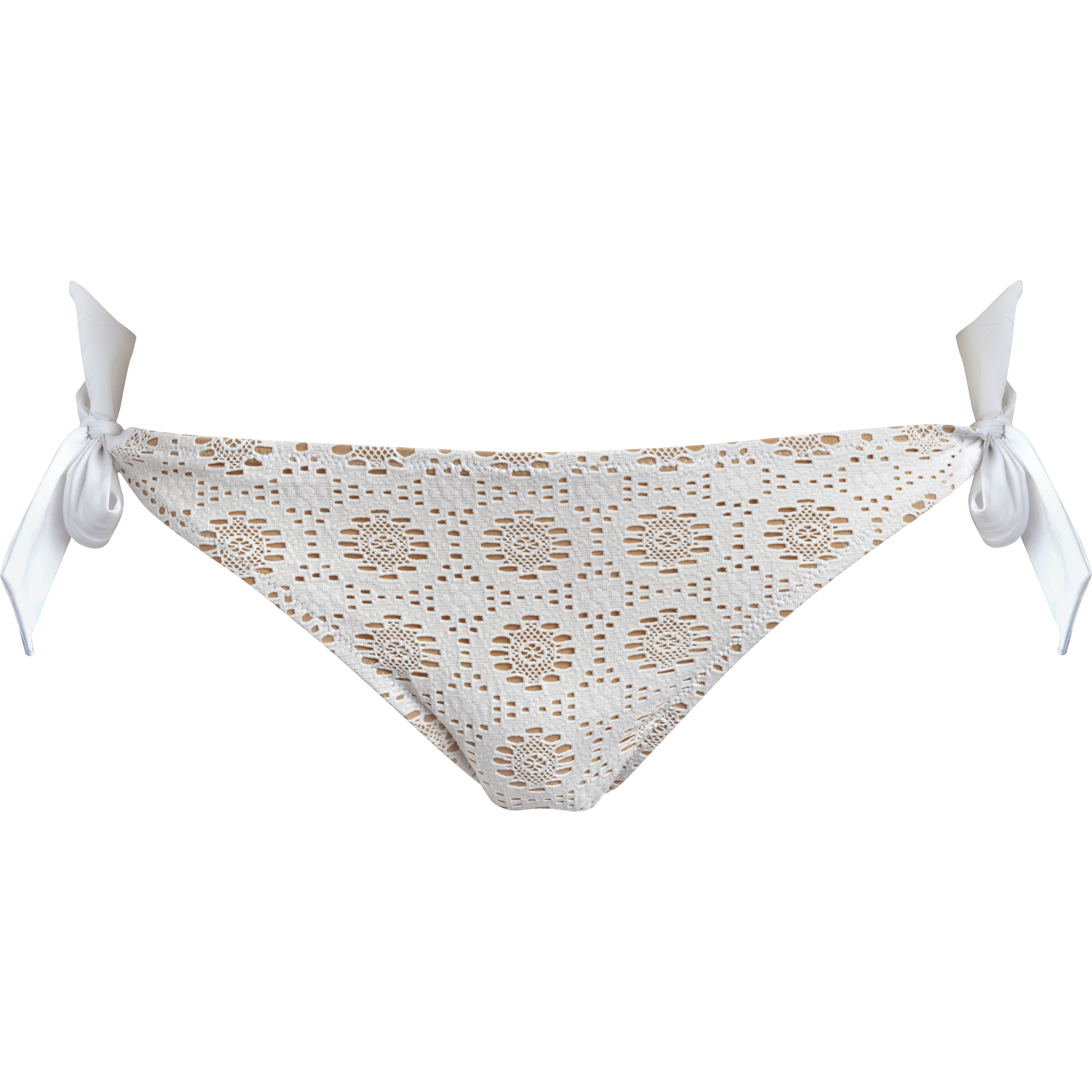 Women Mini Bikini Bottom Broderies Anglaises - 1