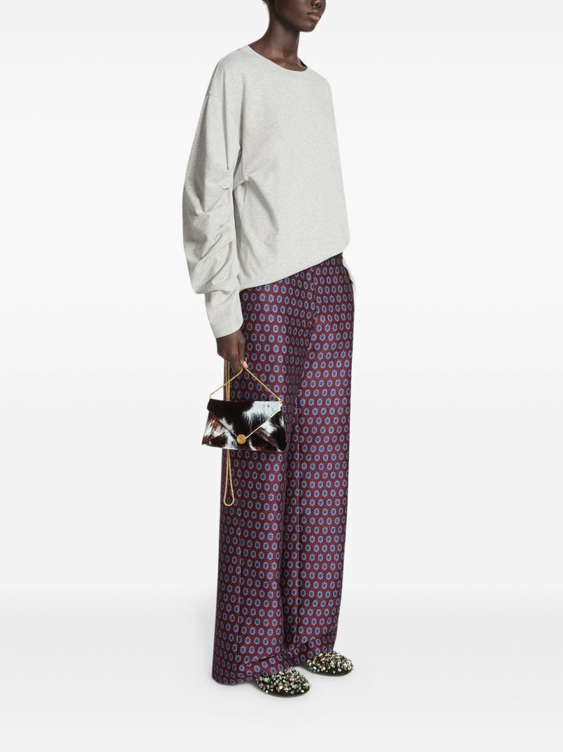 Dries Van Noten printed envelope mini bag outlook