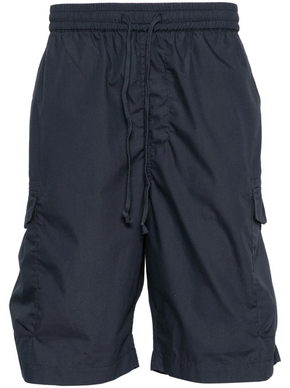 drawstring cargo shorts - 1