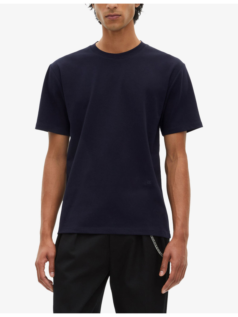 The Kooples Crewneck Regular-Fit Short-Sleeve Cotton T-Shirt outlook