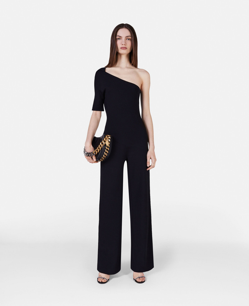 Stella McCartney Compact Knit One-Shoulder Jumpsuit outlook