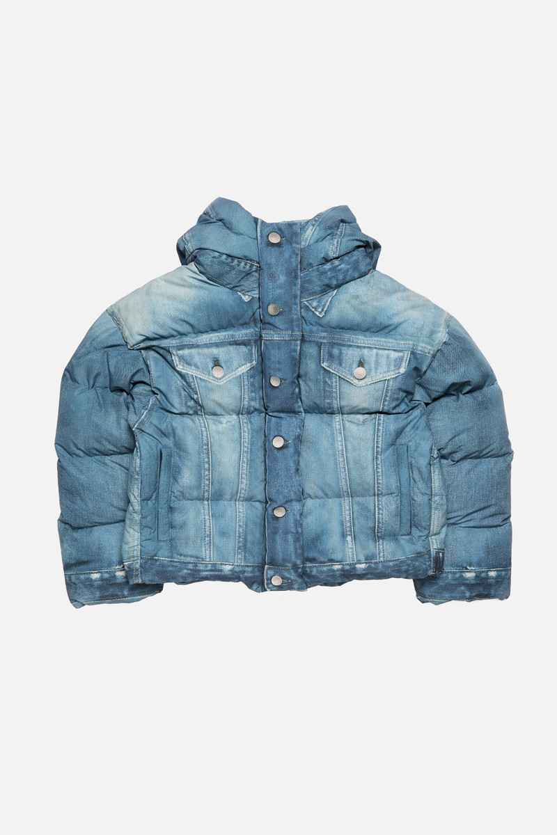 Puffer down jacket - Denim blue 1
