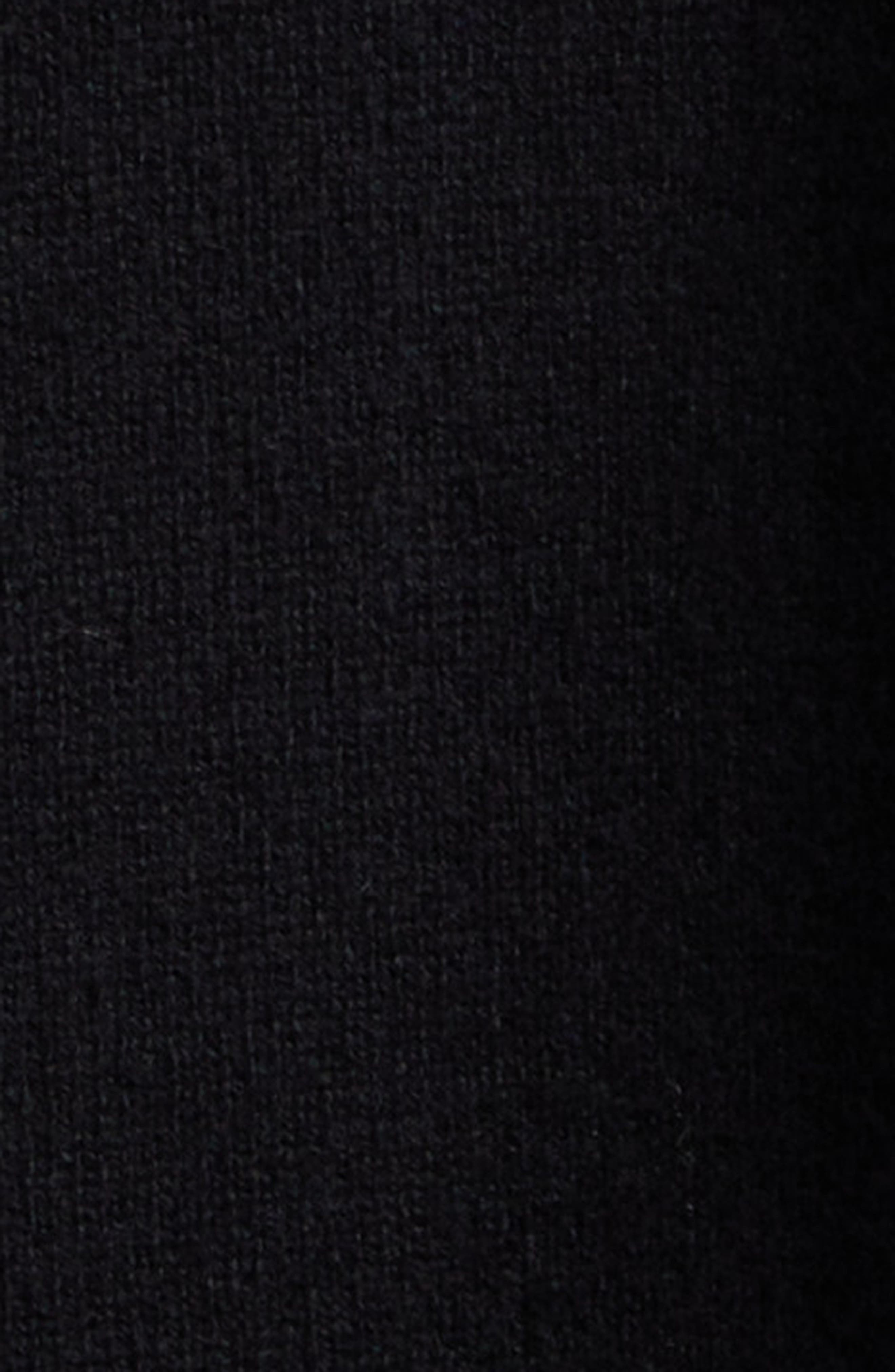 Oversize Double Face Wool Blend Crewneck Sweater - 7