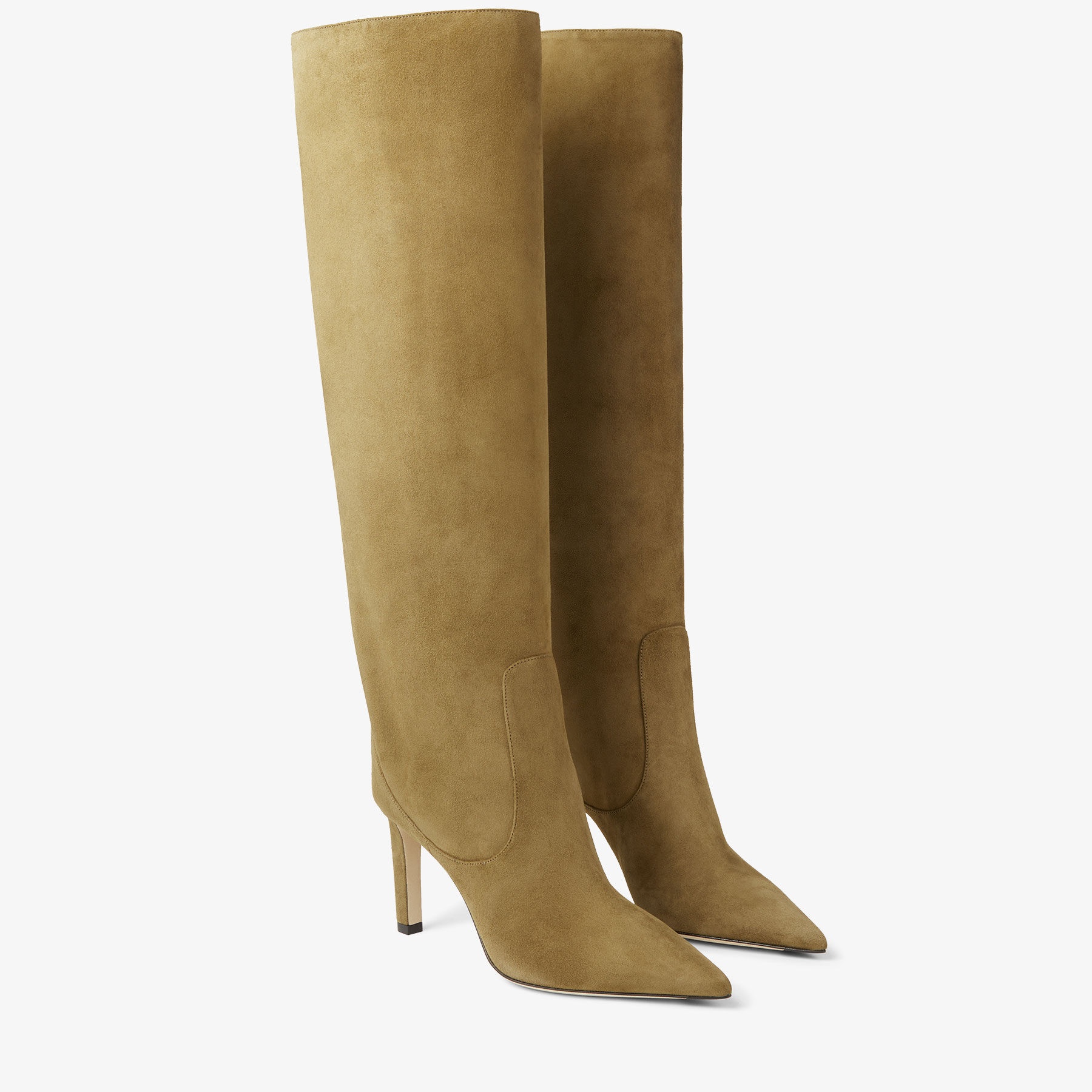 Mavis 85
Caper Green Suede Ankle Boots - 3