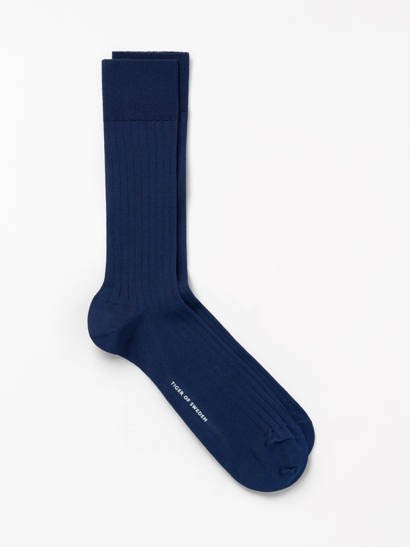 Amatore Ribbed Cotton Socks 1