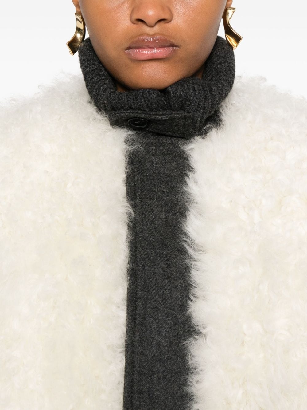 shearling jacket - 5