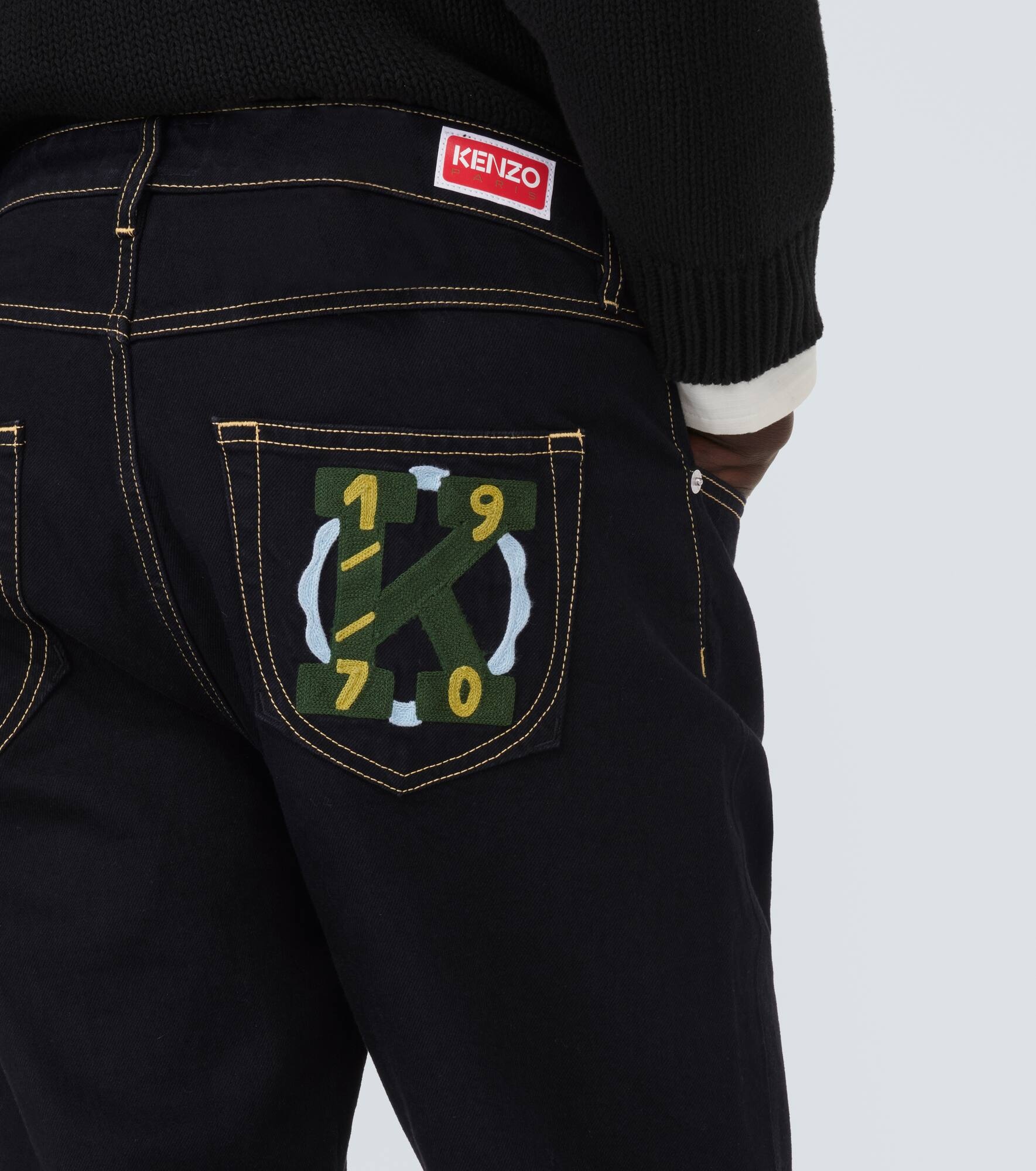 Bara mid-rise straight jeans - 6