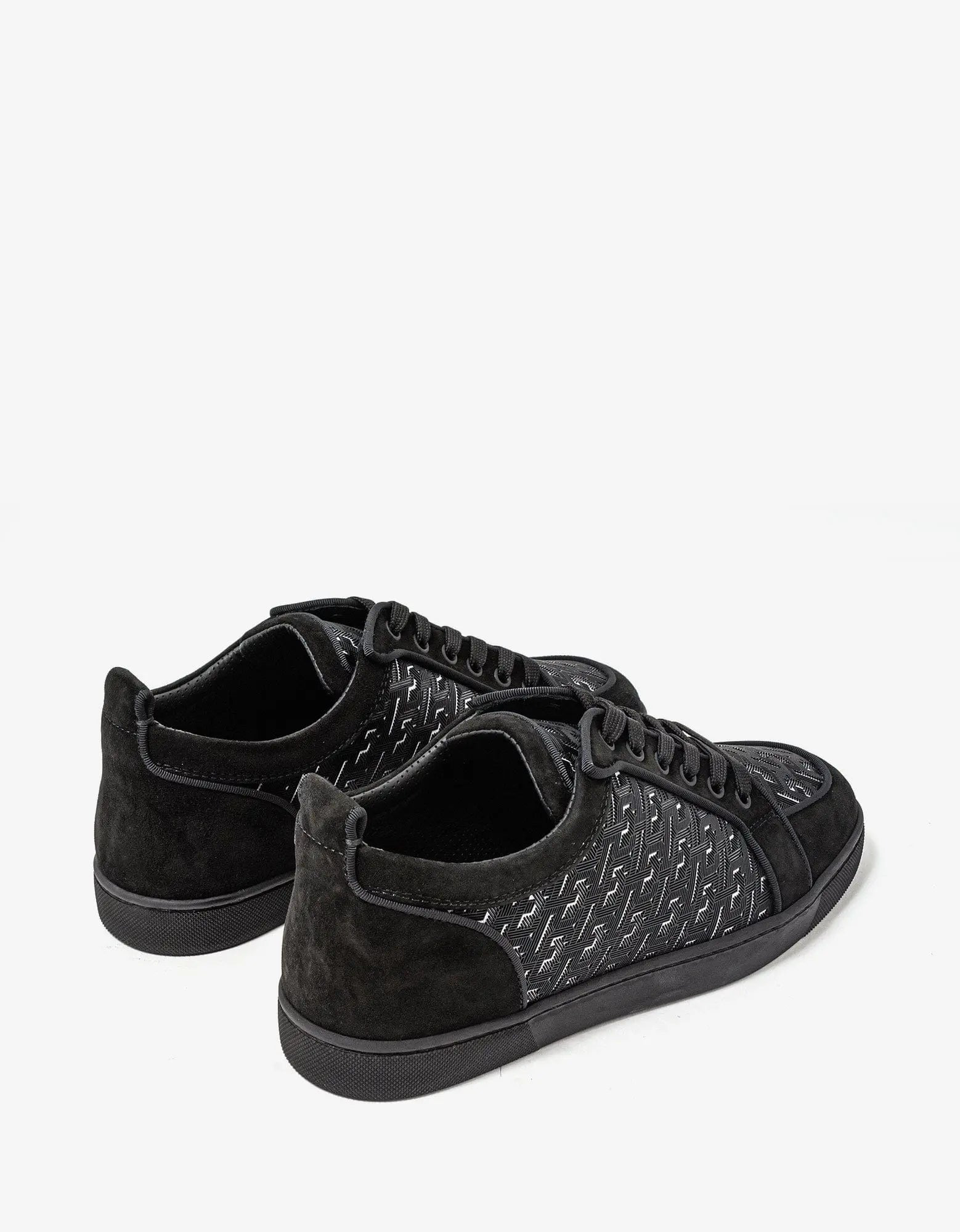 Christian Louboutin Rantulow Black Techno CL Trainers - 6