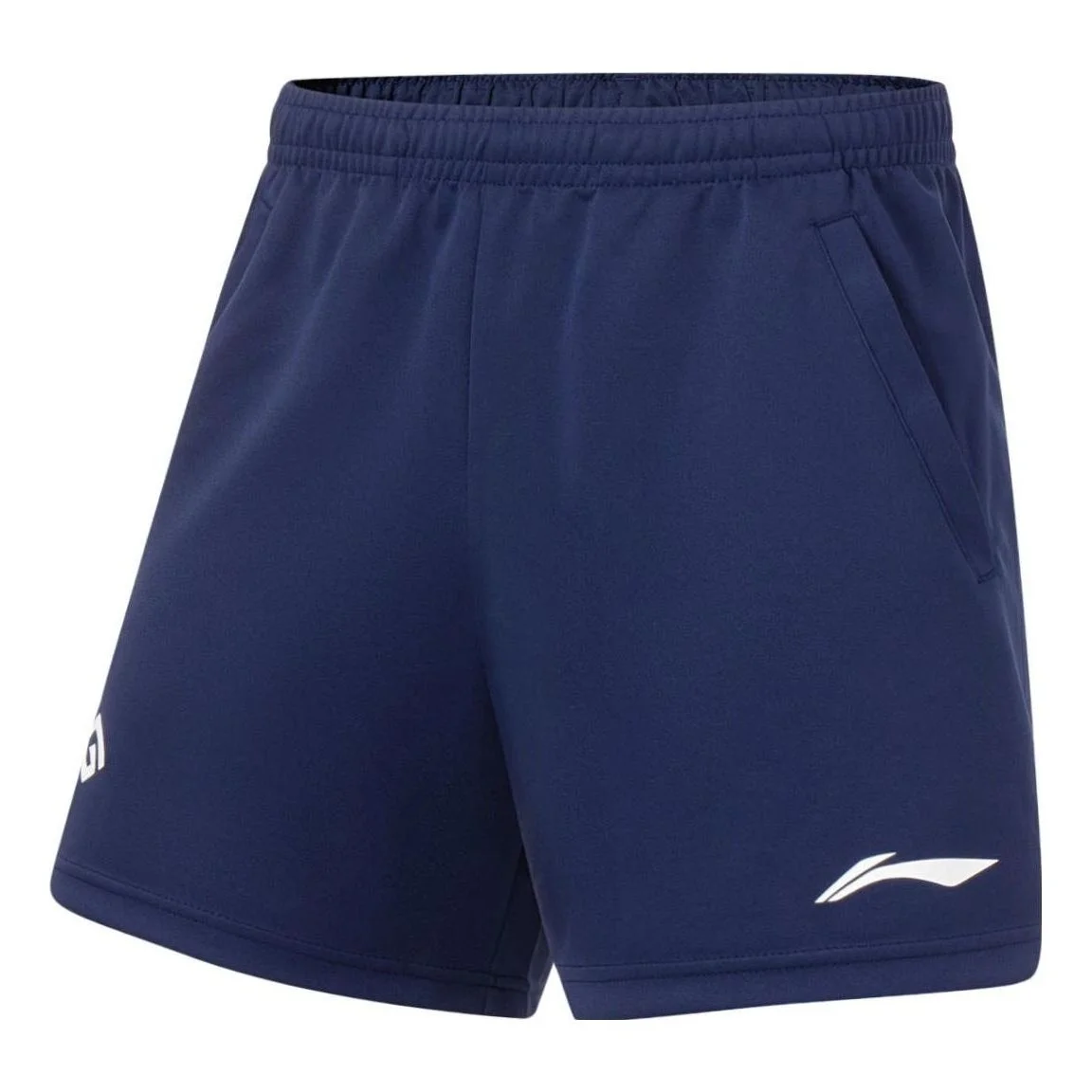 Li-Ning Logo Badminton Training Shorts 'Navy' AAPT059-4 - 1