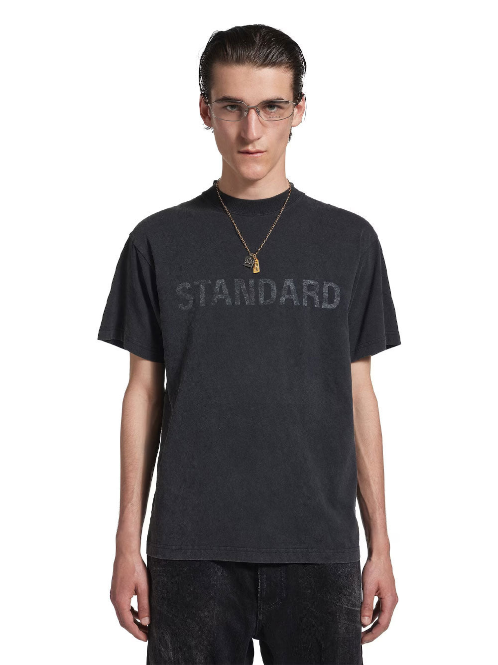 Standard Regular Fit T-Shirt In Faded Jersey - 2