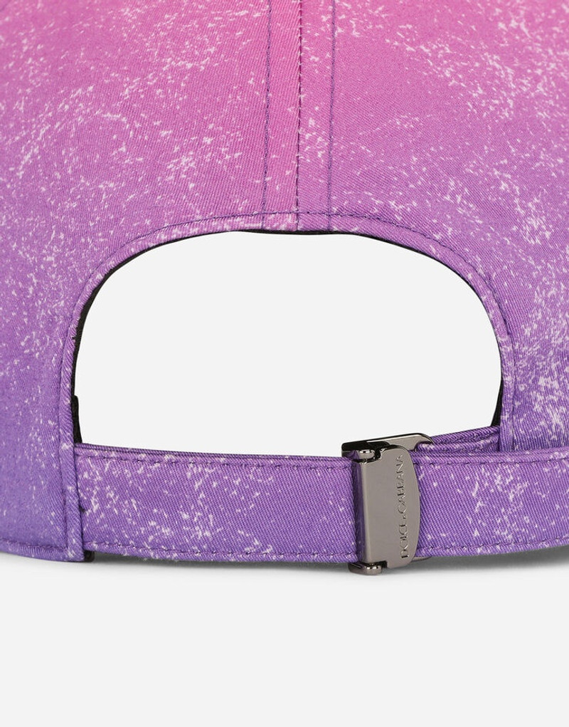 Cotton baseball cap with DG Crew print 4