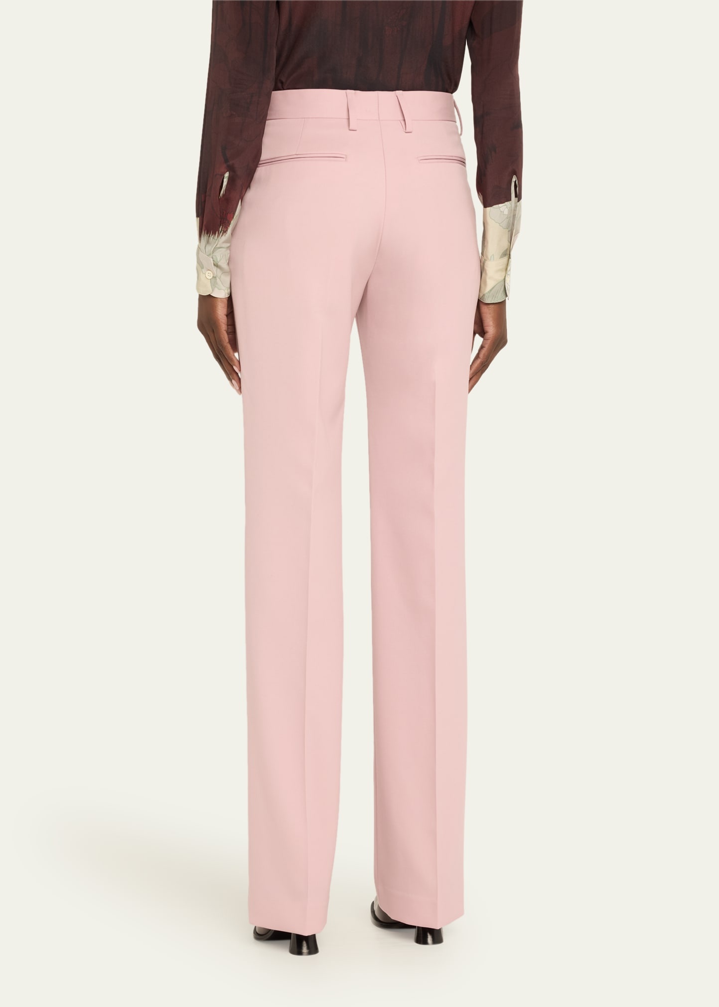 Pulla Wool Straight-Leg Trousers - 3