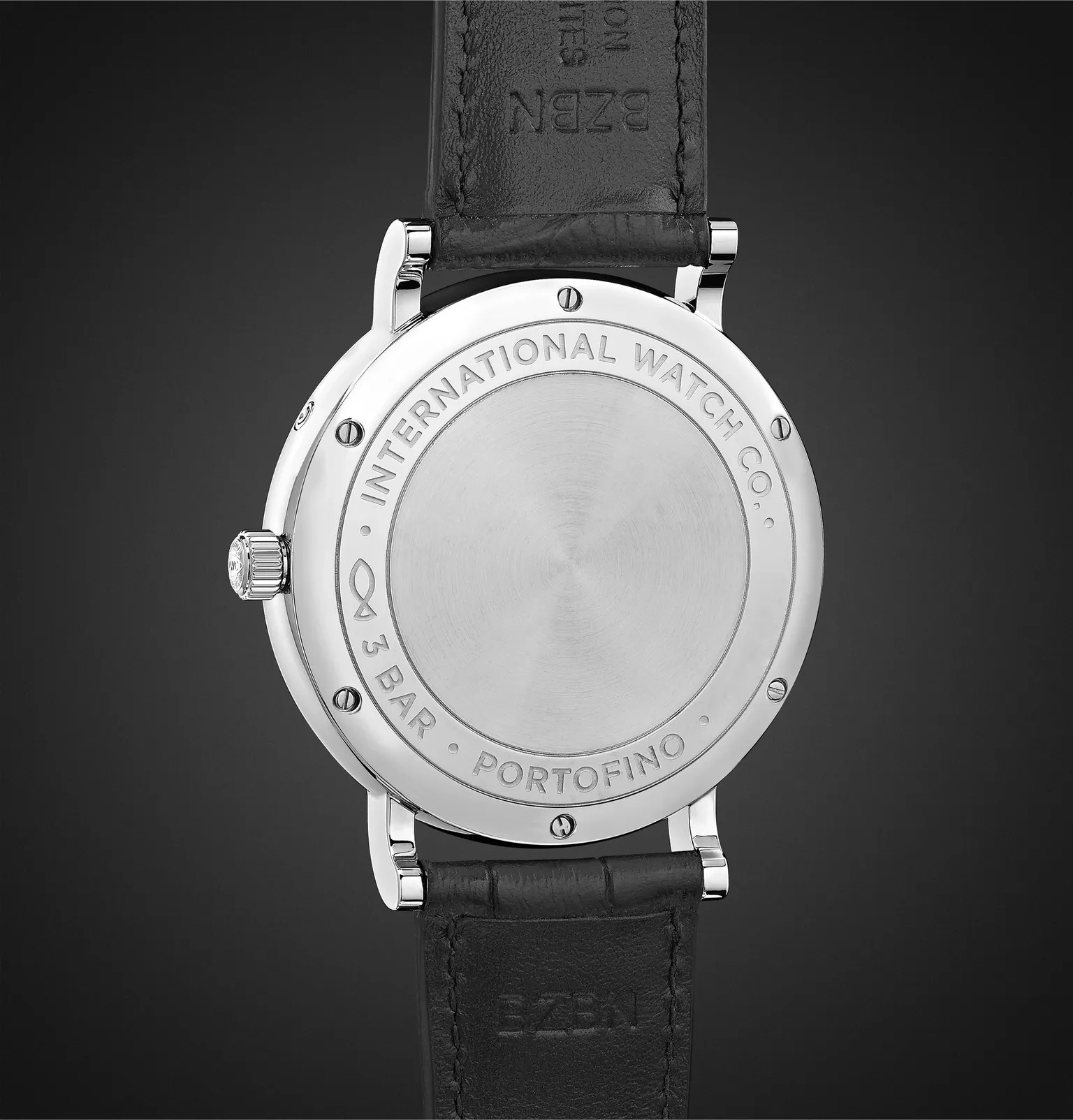 Portofino Automatic Moon Phase 40mm Stainless Steel and Alligator Watch, Ref. No. IW459402 - 5