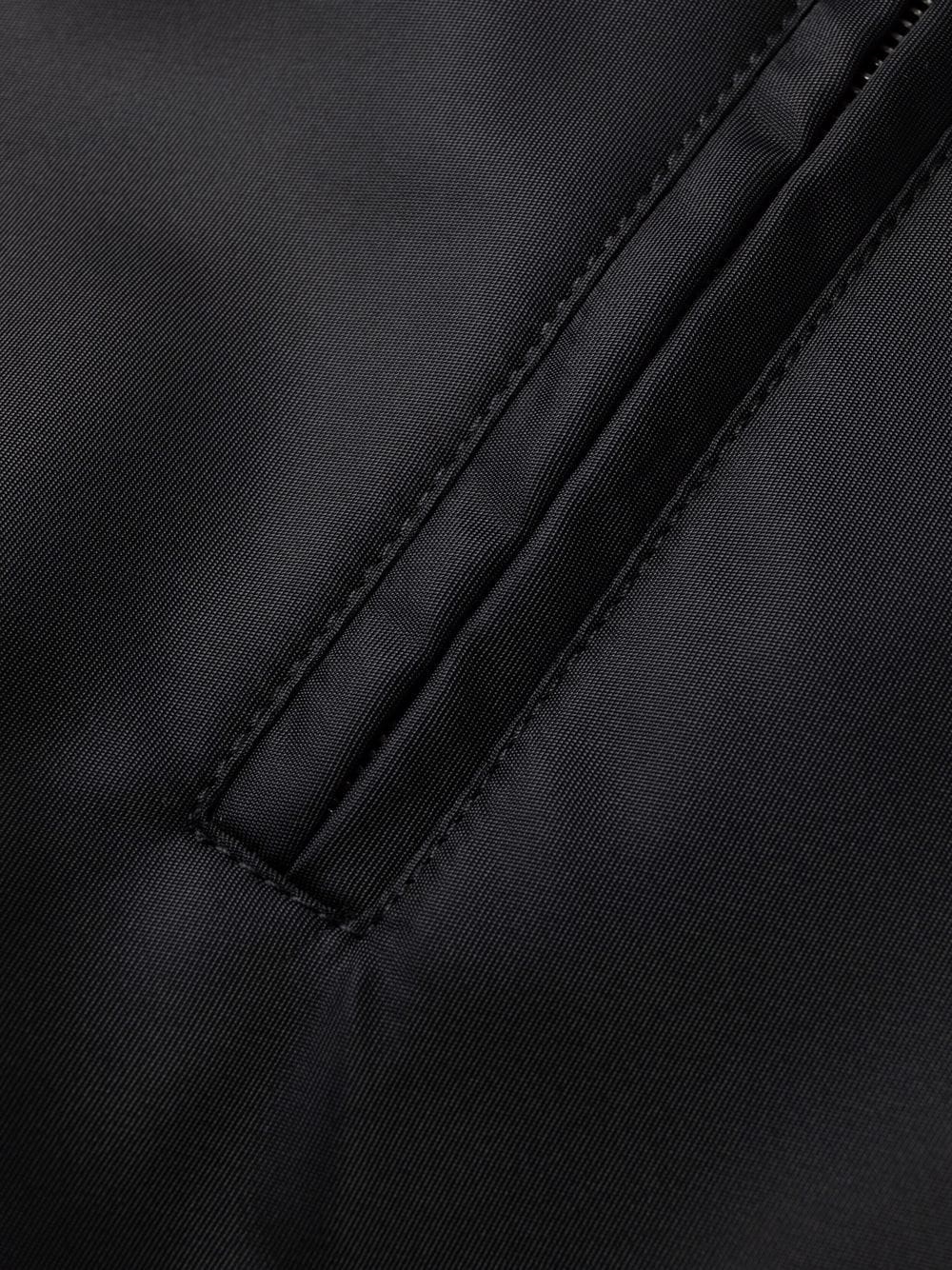 dual zip-detail hooded short jacket - 6