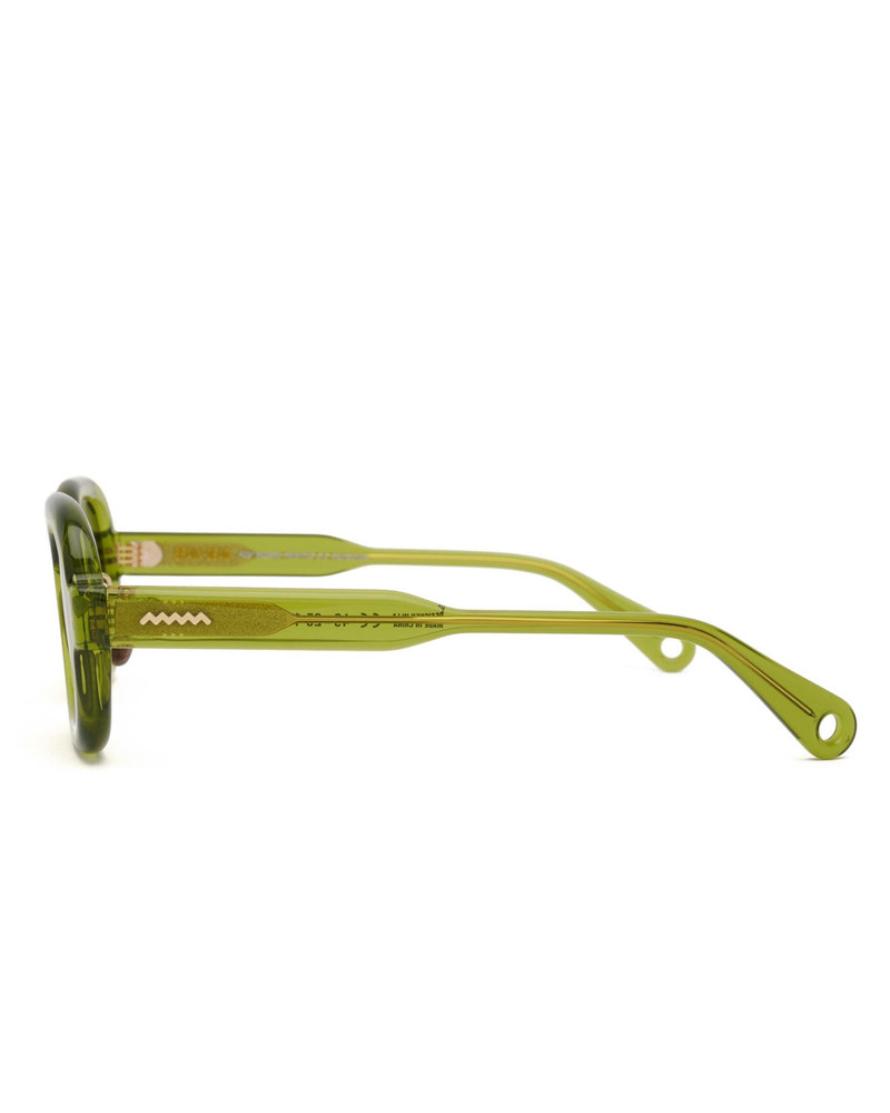 BRAIN DEAD Newman Post Modern Primitive Eye Protection - Green outlook