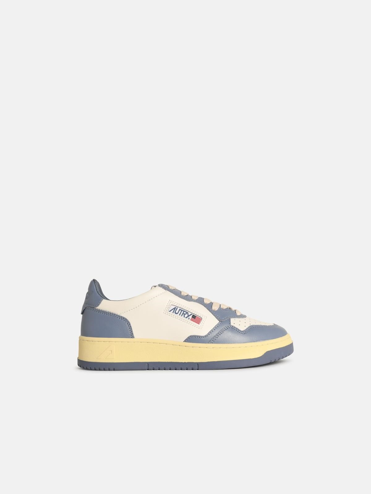 'MEDALIST LOW' WHITE LEATHER AND 'TEMPEST' SNEAKERS - 1