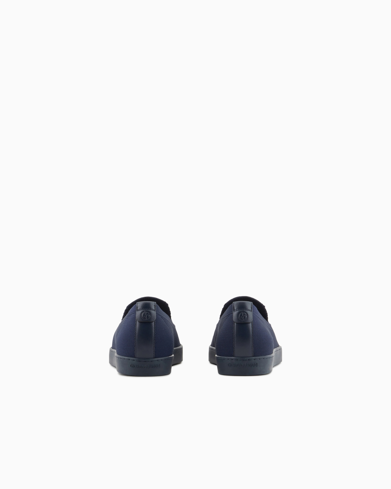 ASV chevron jacquard fabric slip-ons - 4