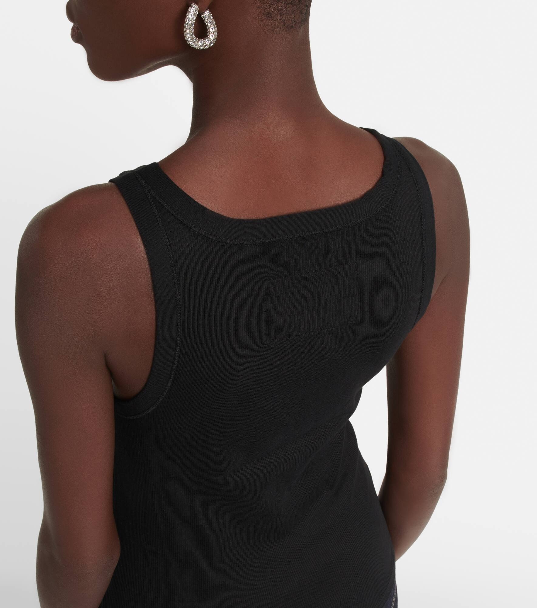 Jennifer rib-knit tank top - 5