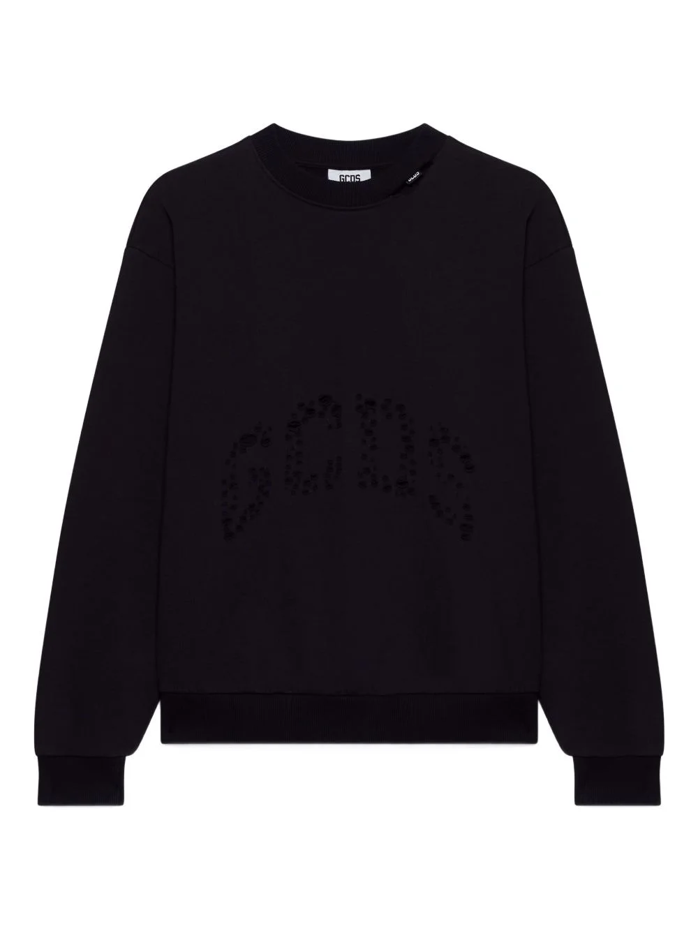 distressed-effect sweatshirt - 1