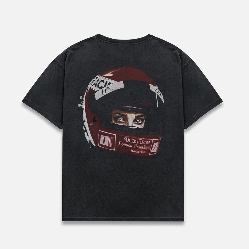 DR1 Helmet Washed Black T-Shirt 1