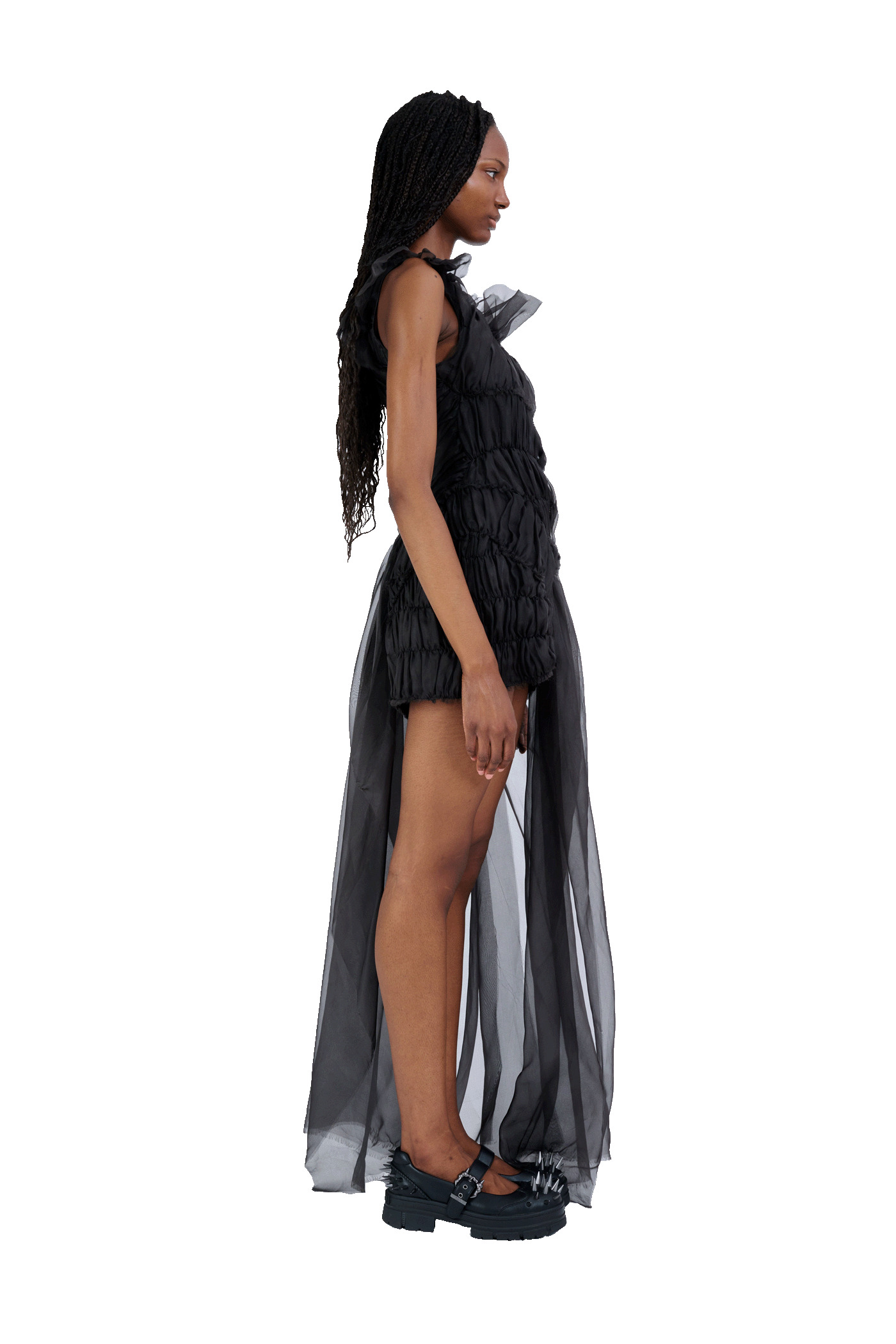 CHARCOAL JAZZELLE GOWN - 9