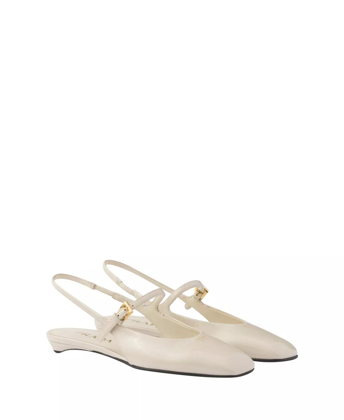 Women's Patent Leather Slingback Ballerinas - 1