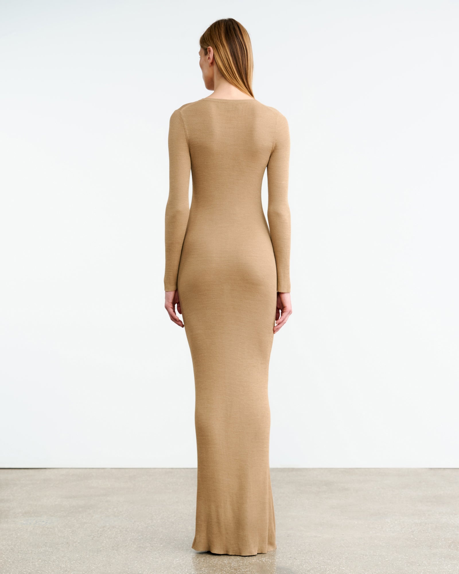 ROXY SILK KNIT DRESS - 5