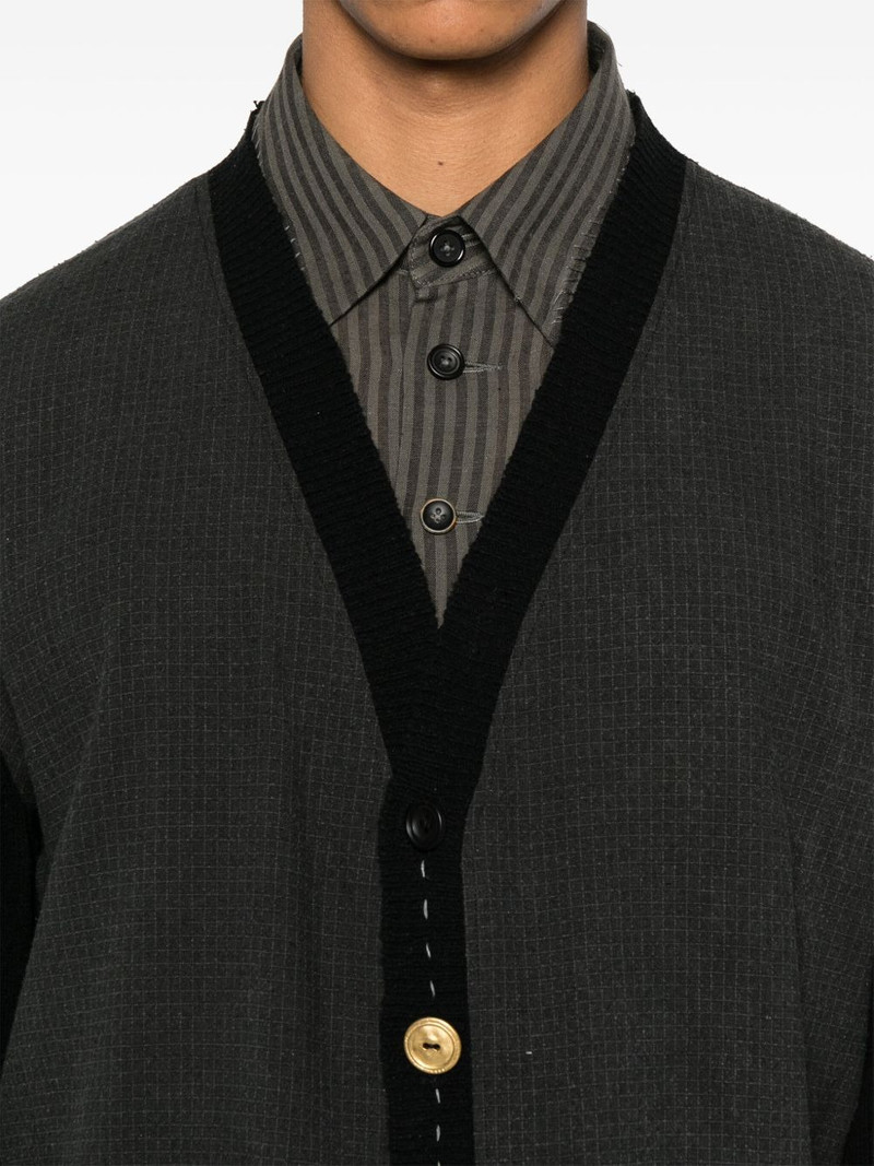 panelled cardigan 5