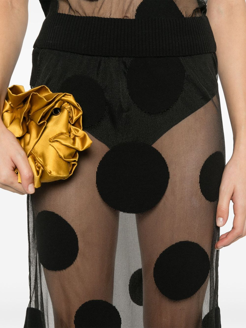 polka-dot midi skirt 5