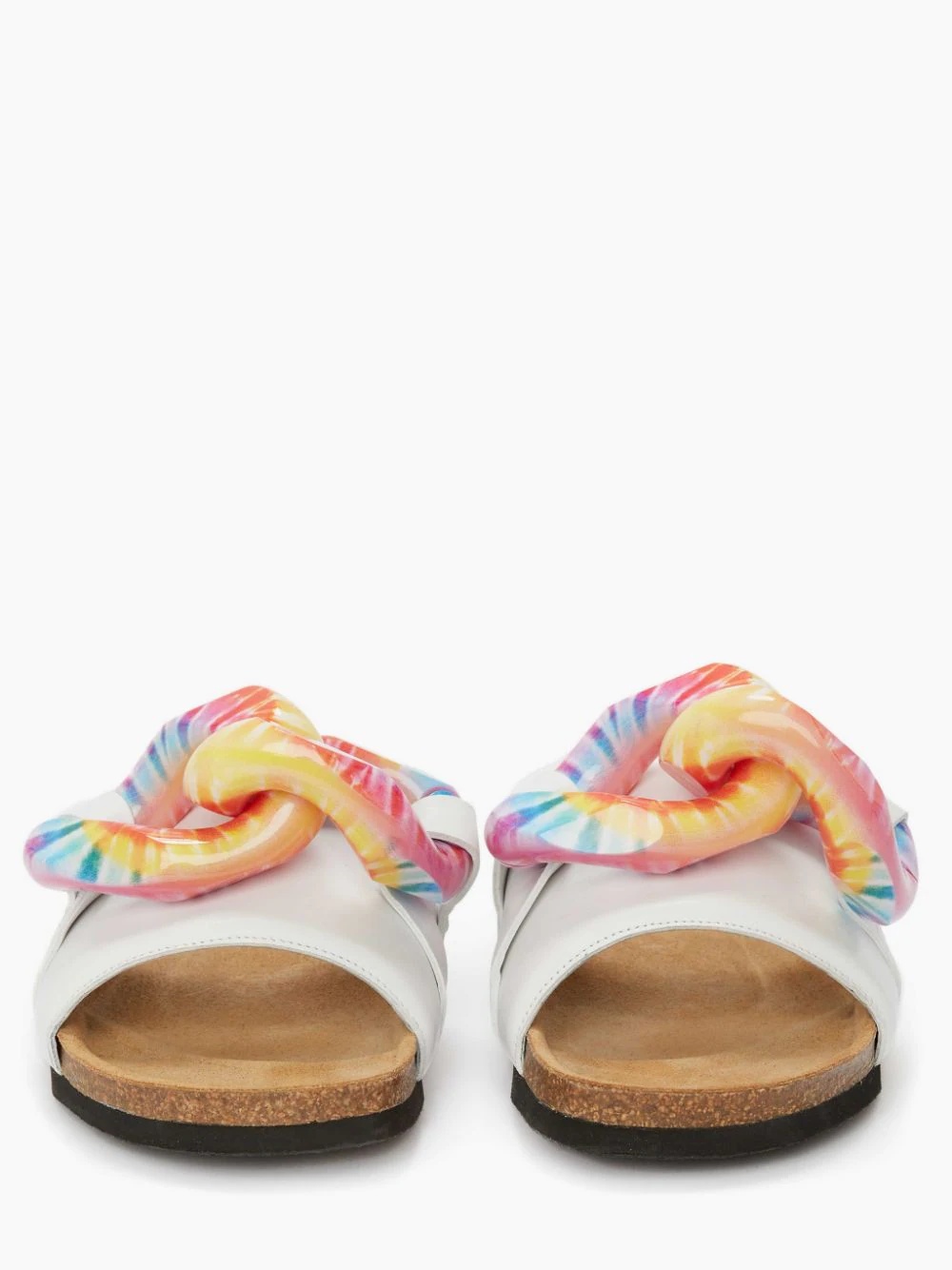 WOMEN’S CHAIN LOAFER SLIDES - 3