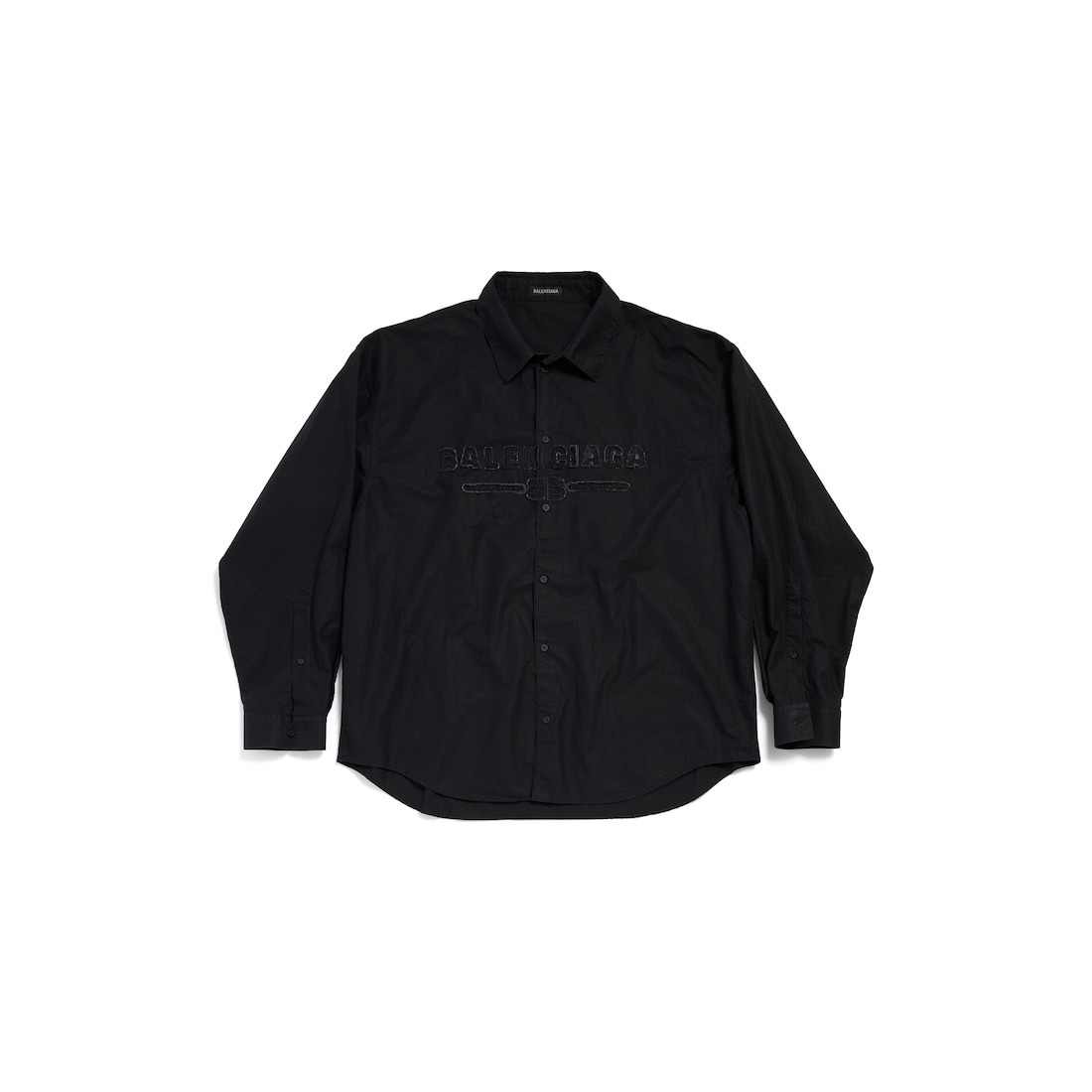 Men's New Year Series 25 - Minimal Shirt Oversized in Black - 1
